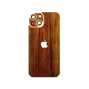 MAHOOT Orange-Wood Cover Sticker for Apple iPhone 14
