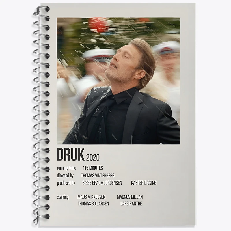 دفتر زبان دوخط 50 برگ خندالو طرح یک دور دیگر (Another Round) کد F12923