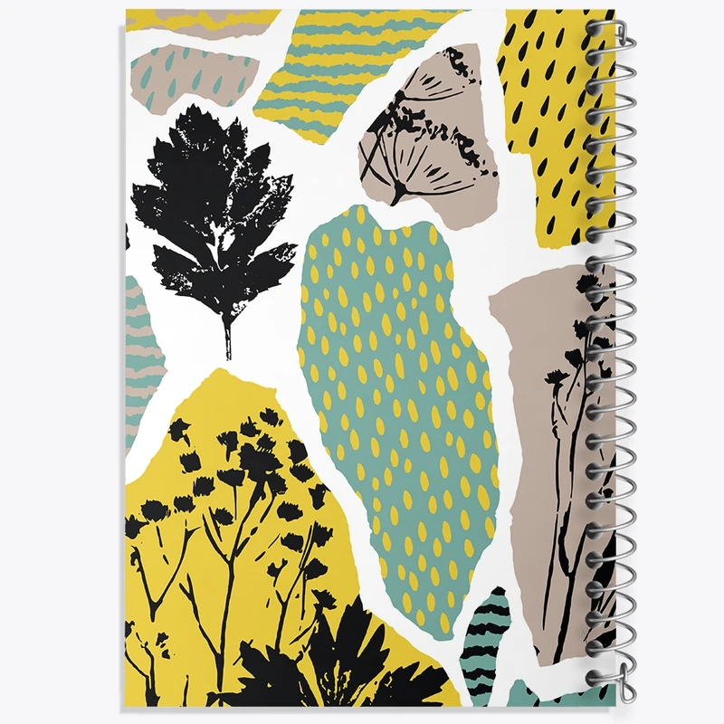 دفتر طراحی 50 برگ خندالو طرح مینیمال کد N87