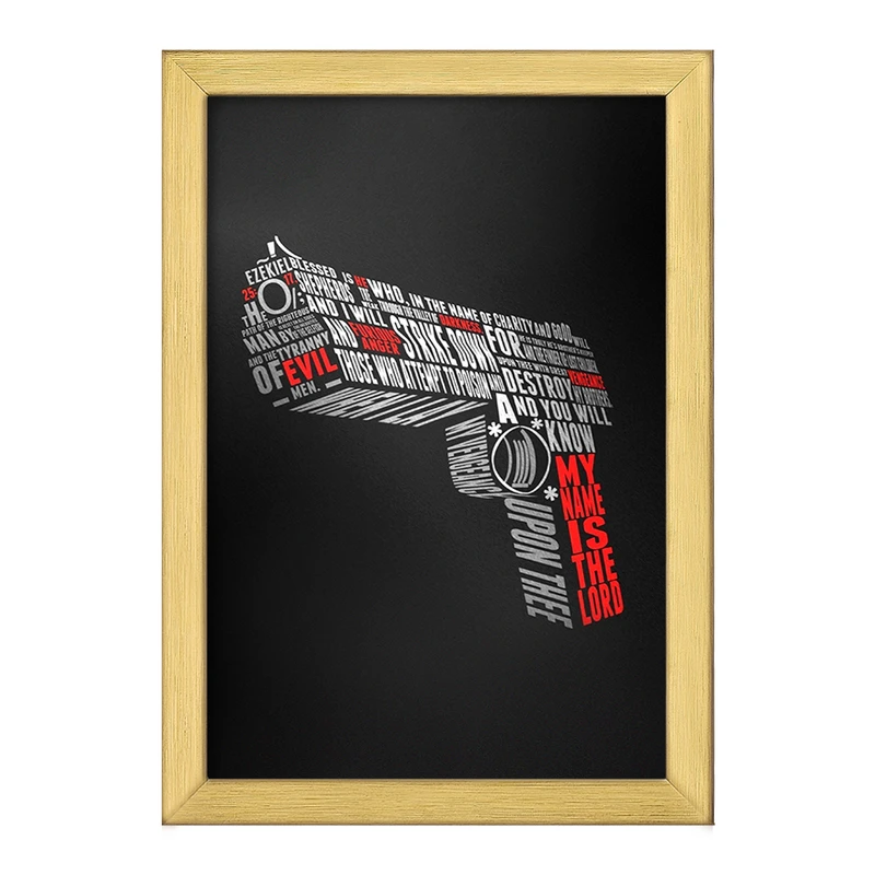 تابلو خندالو طرح سریال پالپ فیکشن Pulp Fiction  کد 13851