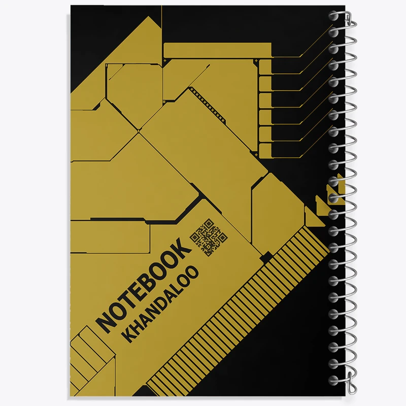 دفتر نقاشی 50 برگ خندالو طرح مدرن کد N7574