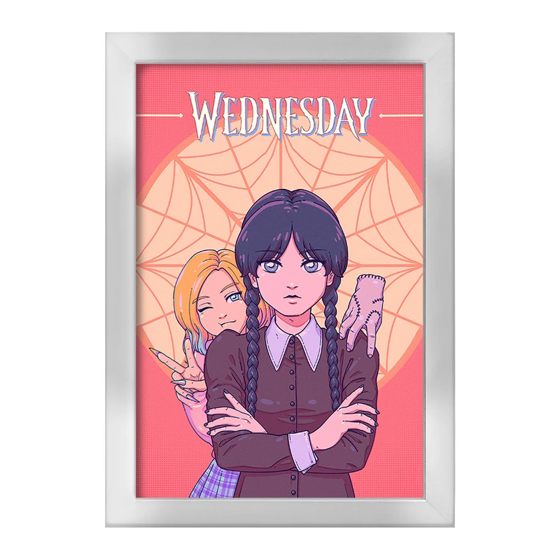 تابلو خندالو طرح ونزدی (Wednesday) کد F2444