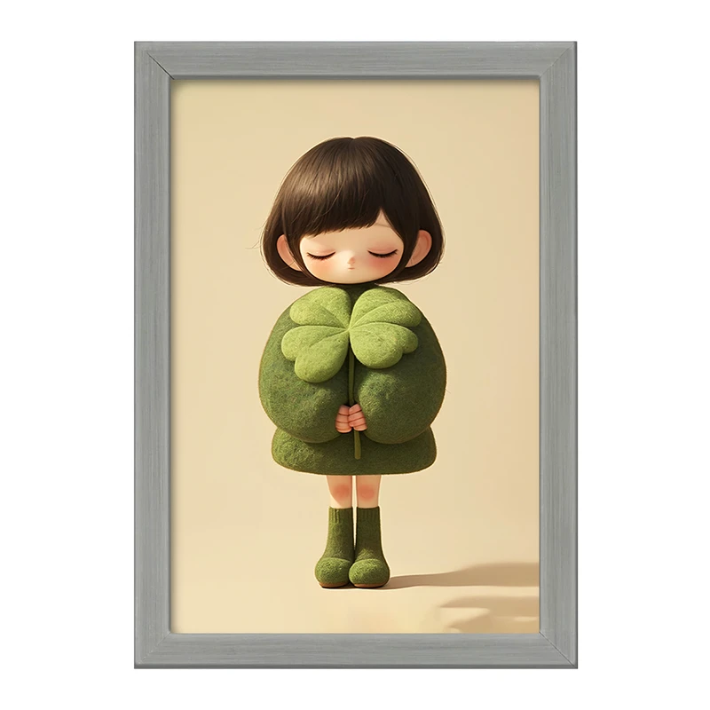 تابلو خندالو طرح دخترانه کیوت کد F5155