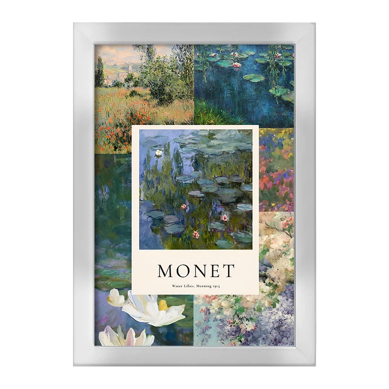 تابلو خندالو طرح کلود مونه (Claude Monet) کد F10715
