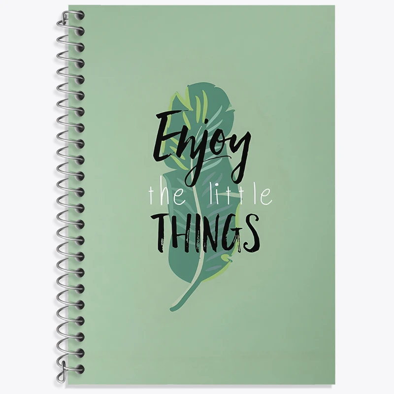 دفتر نت موسیقی 50 برگ خندالو طرح Enjoy The Little Thing کد F3668