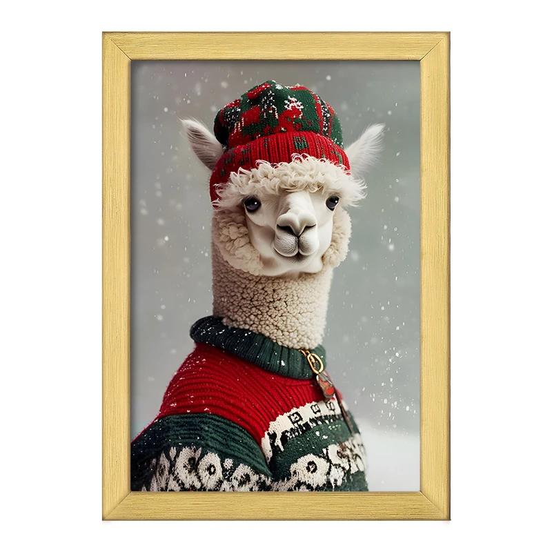 تابلو خندالو طرح لاما بامزه کد F11854