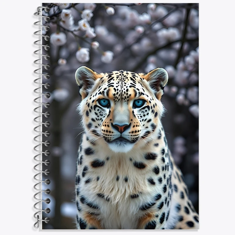 دفتر لغت 50 برگ خندالو طرح پلنگ کد F9252