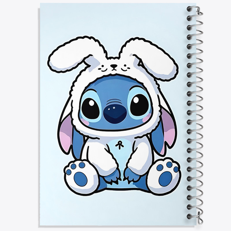 دفتر مشق 100 برگ خندالو طرح استیچ کد N9124