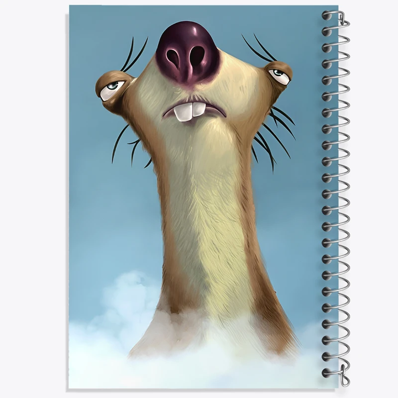 دفتر نقاشی 50 برگ خندالو طرح سید عصر یخبندان کد F11029