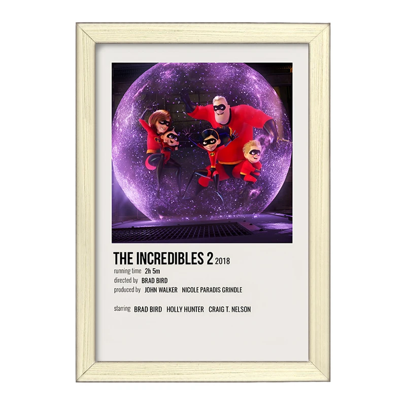 تابلو خندالو طرح شگفت انگیزان (The Incredibles) کد F14214