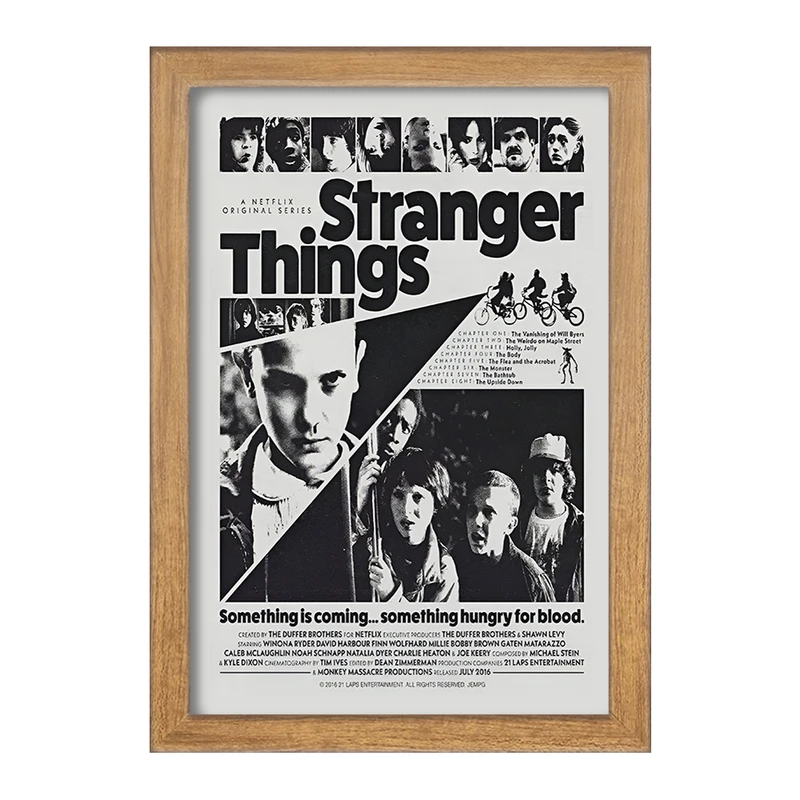 تابلو خندالو طرح استرنجر تینگز (Stranger Things) کد F13503