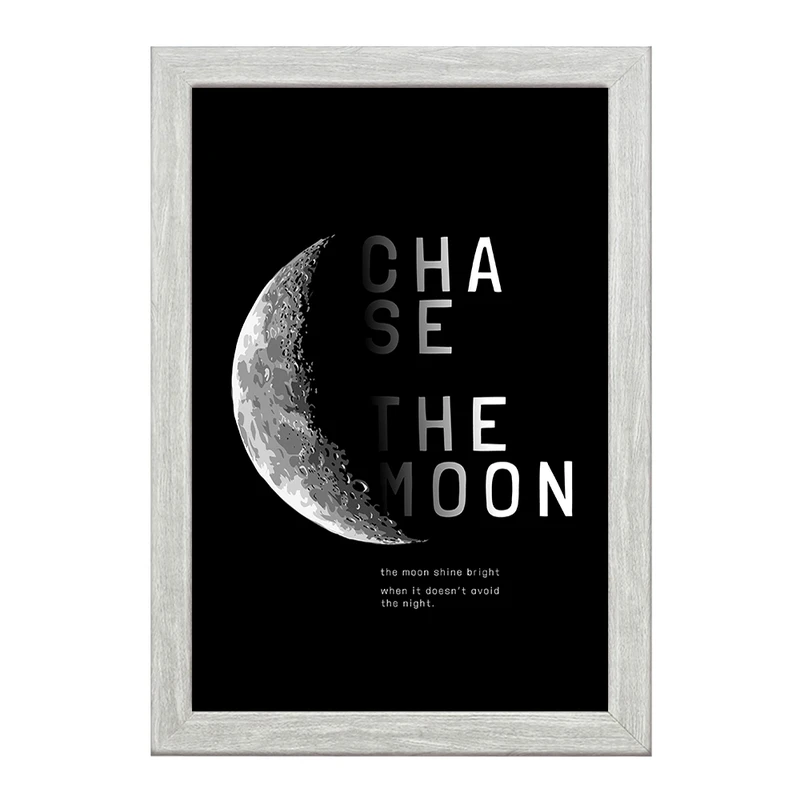 تابلو خندالو طرح ماه (Moon) کد F1547