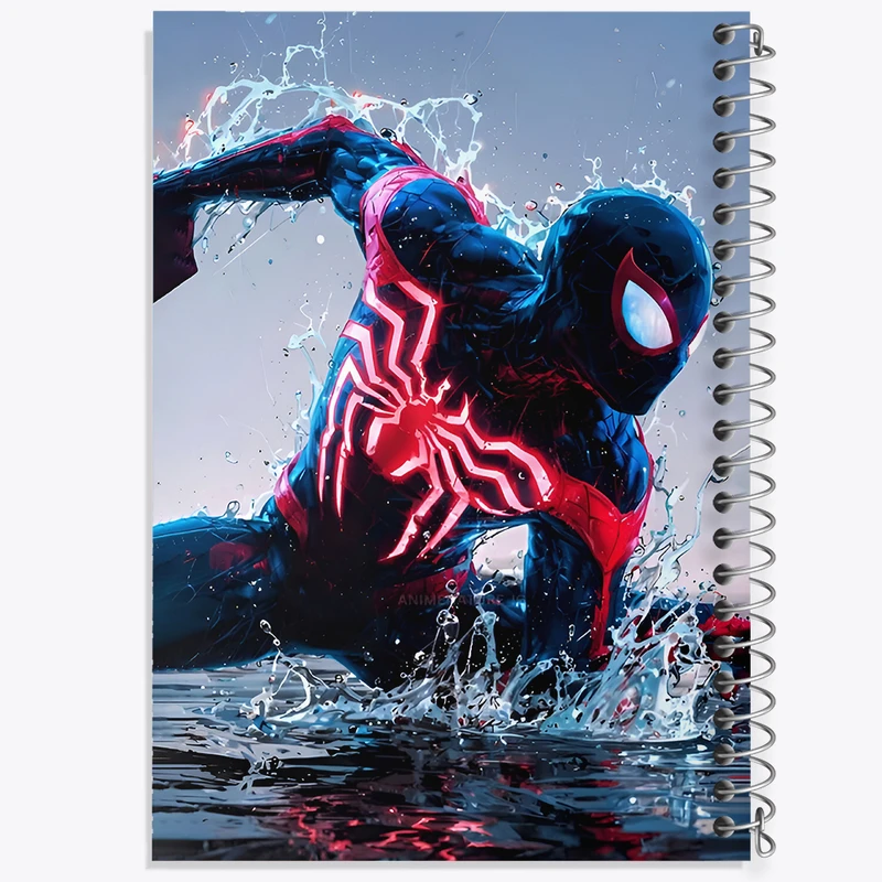 دفتر مشق 50 برگ خندالو طرح مرد عنکبوتی کد F9276