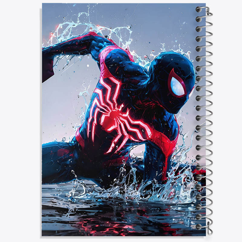 دفتر مشق 100 برگ خندالو طرح مرد عنکبوتی کد F9276