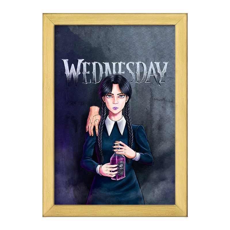 تابلو خندالو طرح ونزدی (Wednesday) کد F2454