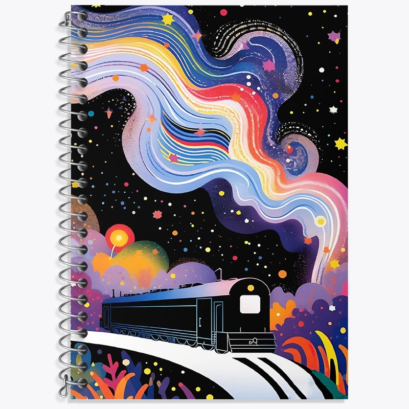 دفتر لغت 50 برگ خندالو طرح سفر به رویاها کد F4572