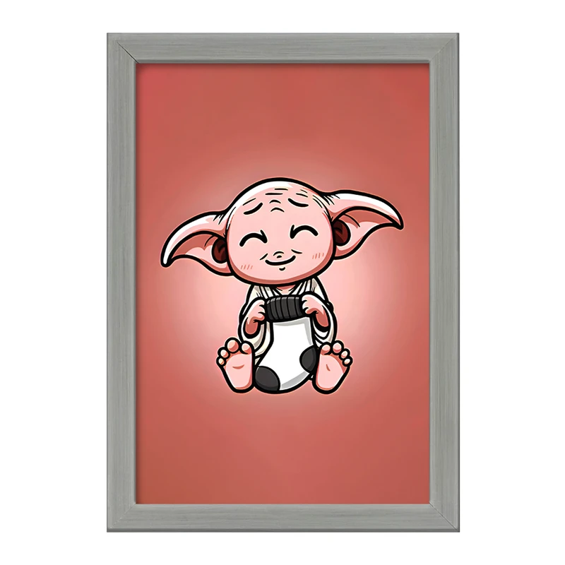 تابلو خندالو طرح دابی هری پاتر (Harry Potter) کد F9401