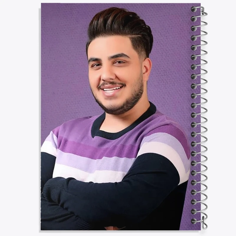 دفتر طراحی 50 برگ خندالو طرح آرون افشار  کد 4013