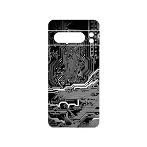 MAHOOT Black_Printed_Circuit_Board Cover Sticker for Google Pixel 8 Pro