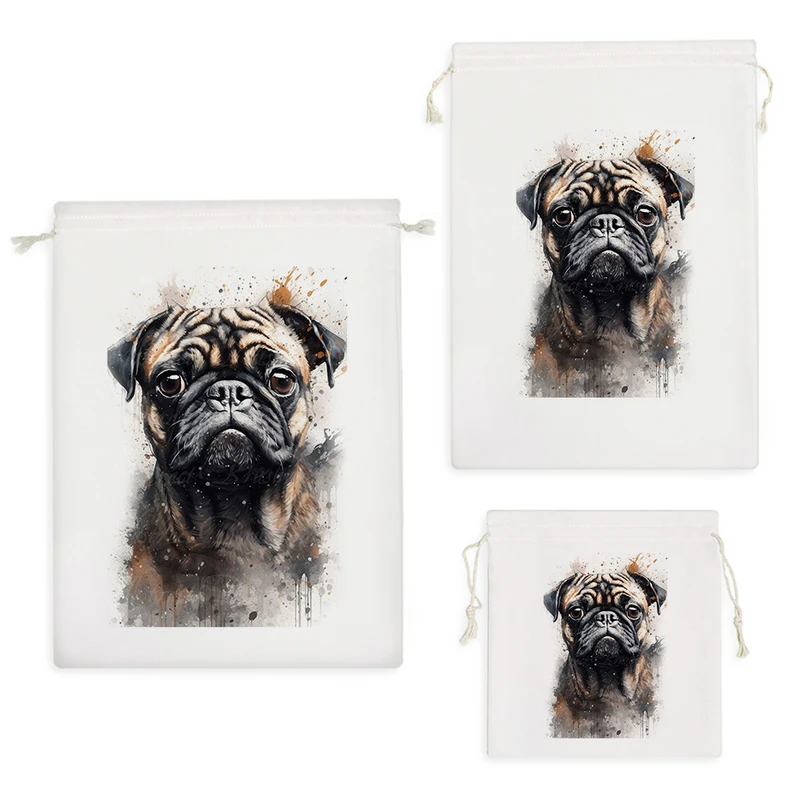 نظم دهنده خندالو مدل سگ نژاد پاگ کد 2933 مجموعه 3 عددی