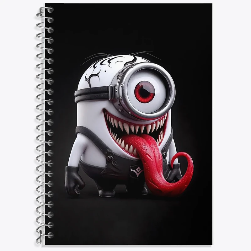 دفتر نت موسیقی 50 برگ خندالو طرح مینیون ونومی کد F11983