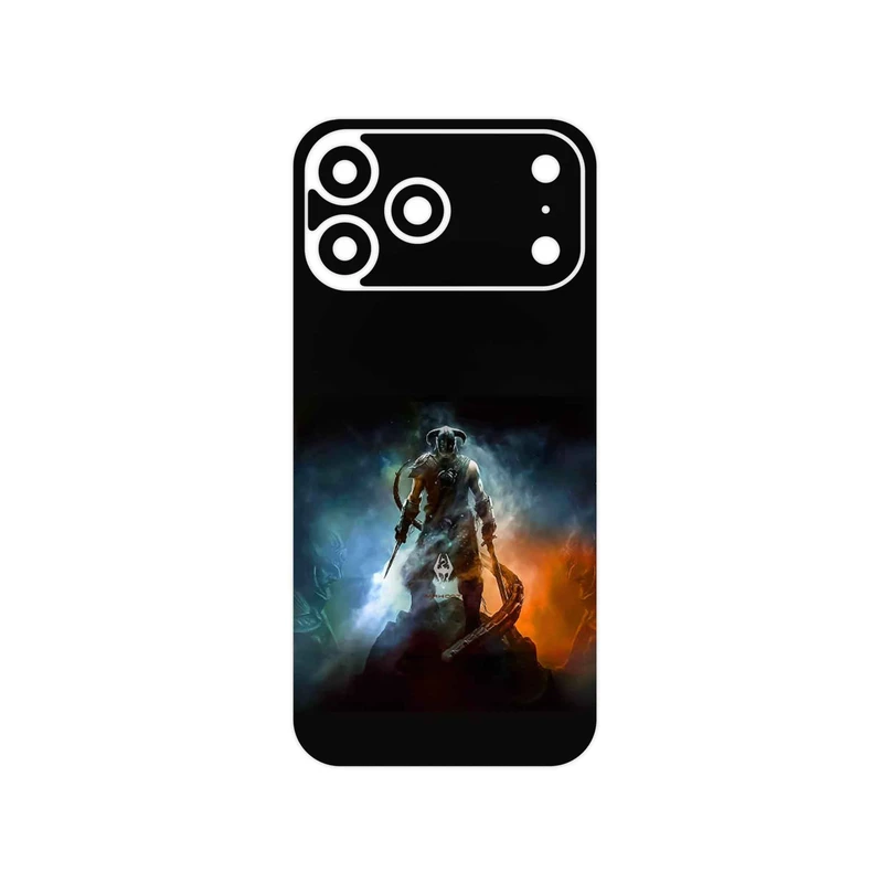 برچسب پوششی ماهوت مدل Skyrim Game Series مناسب برای گوشی موبایل اپل iPhone 17 Pro Max