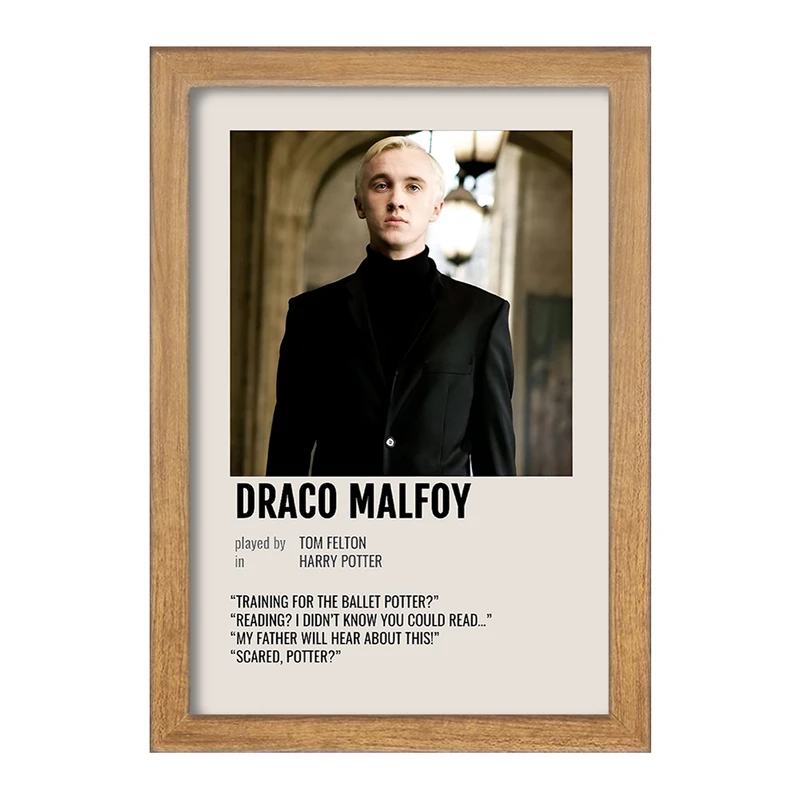 تابلو خندالو طرح دراکو مالفوی (Draco Malfoy) کد F13402