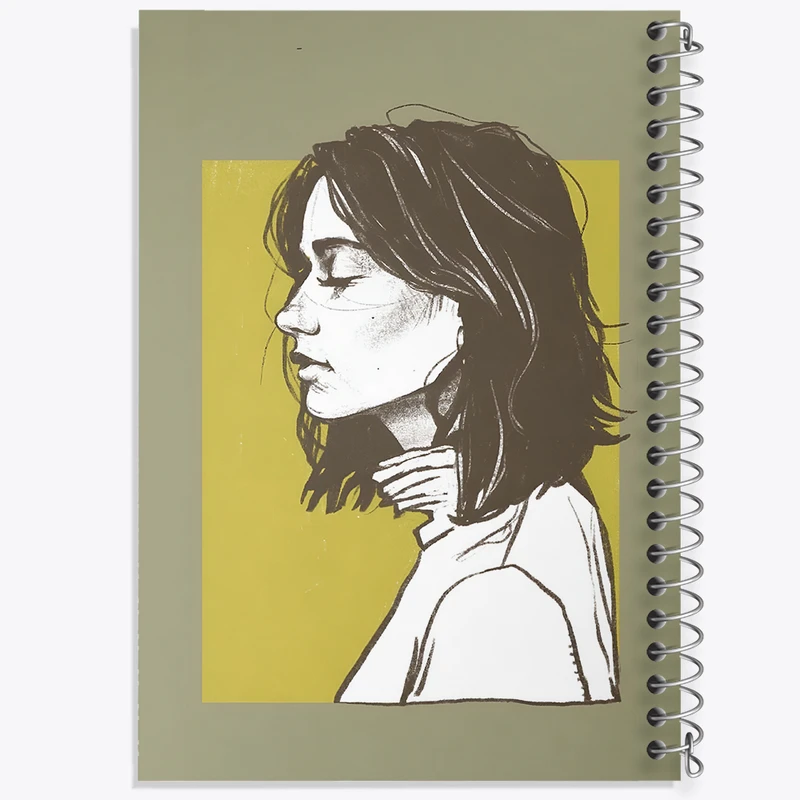 دفتر مشق 100 برگ خندالو طرح دخترانه کد F10832