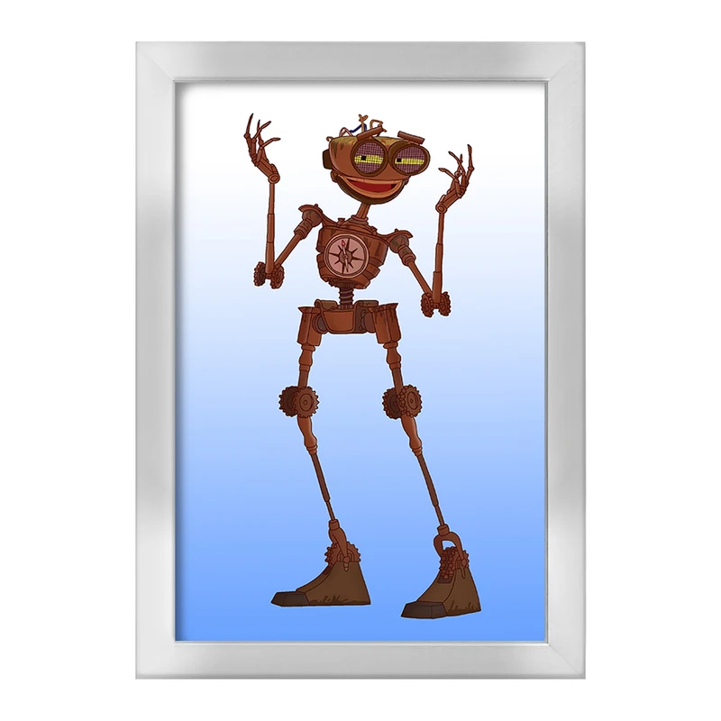 تابلو خندالو طرح انیمیشن سیاره گنج Treasure Planet  کد 13766