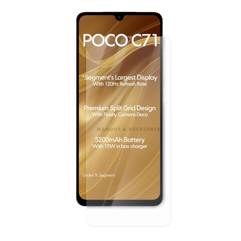 محافظ صفحه نمایش ماهوت مدل CRYSTAL-CL مناسب برای گوشی موبایل شیائومی Poco C71