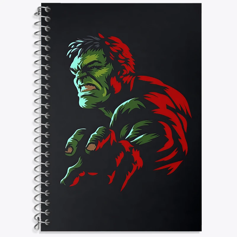 دفتر نت موسیقی 50 برگ خندالو طرح هالک کد F3959