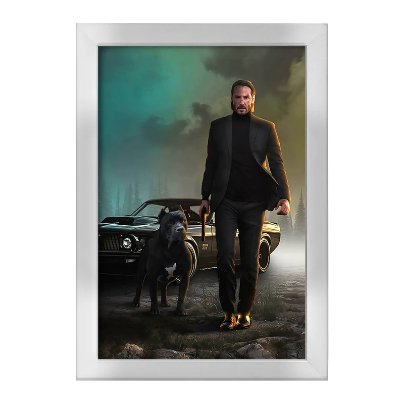 تابلو خندالو طرح جان ویک John Wick کد 28555