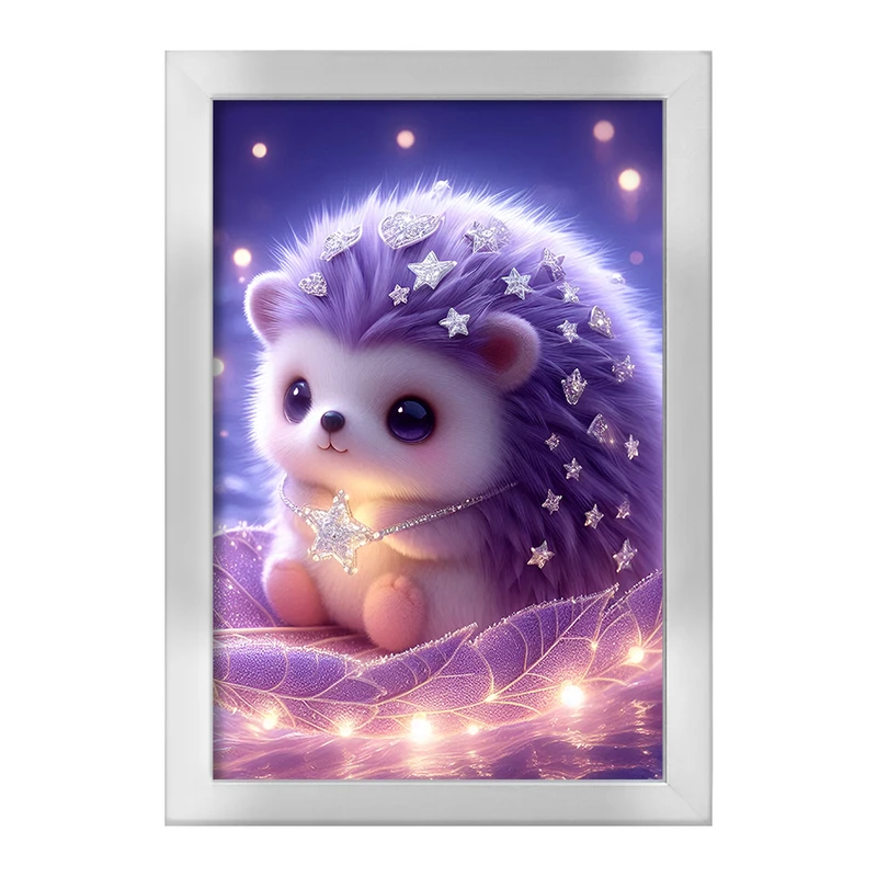 تابلو خندالو طرح جوجه تیغی بامزه کد F5399