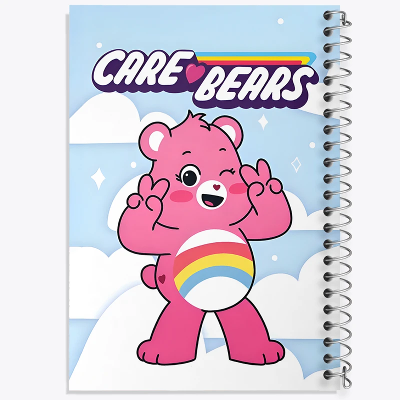 دفتر مشق 50 برگ خندالو طرح خرس مهربون کد N7120