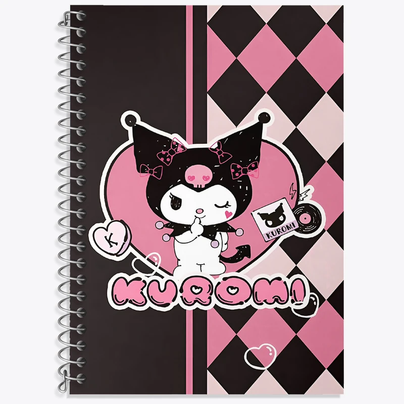 دفتر زبان 50 برگ خندالو طرح کورومی و مای ملودی کد F3741