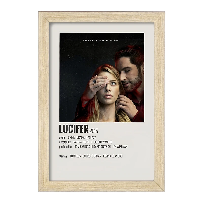 تابلو خندالو طرح لوسیفر (Lucifer) کد F12981