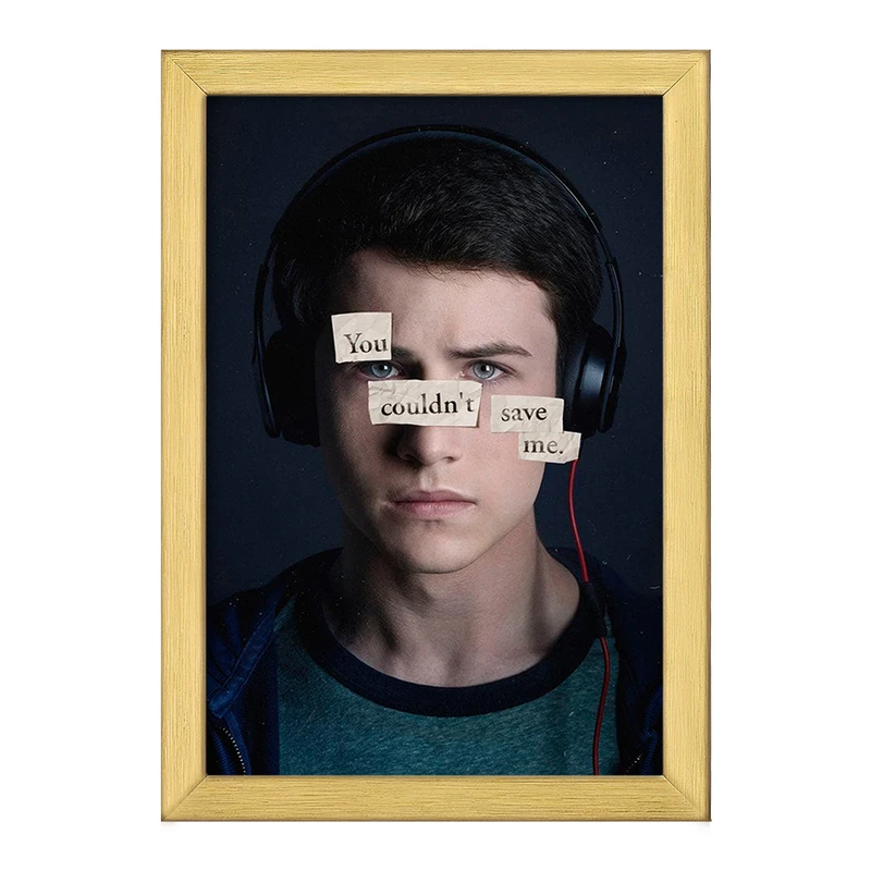 تابلو خندالو طرح کلی جانسن 13دلیل برای اینکه Reasons Why13  کد 20334