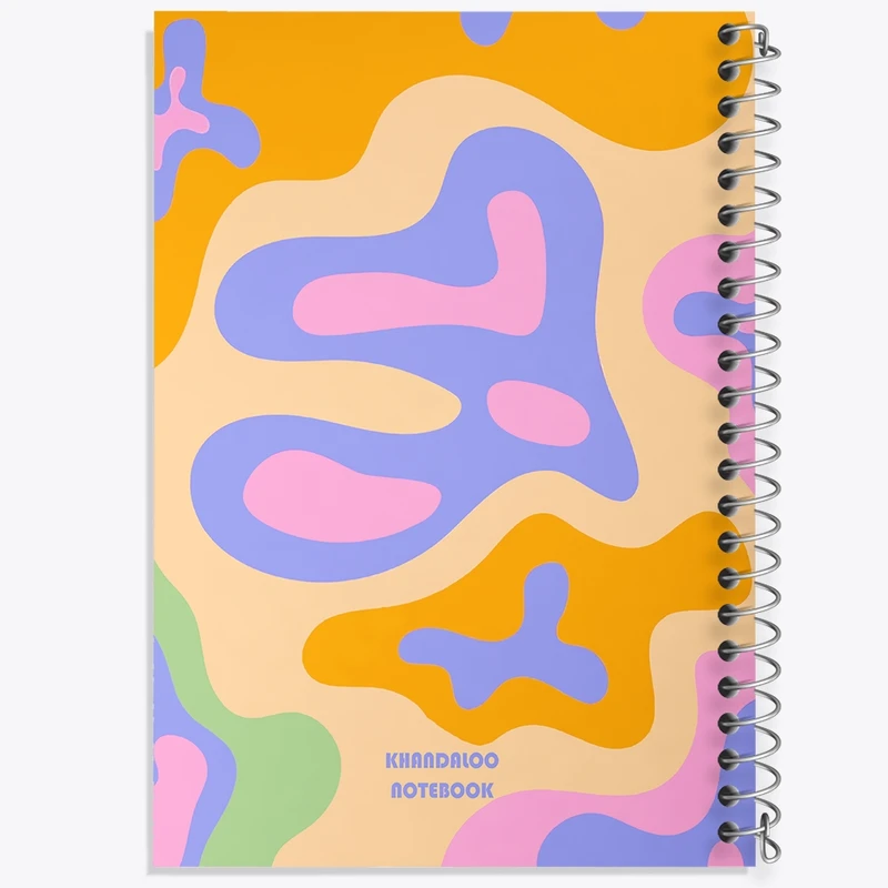 دفتر ژورنال نویسی 50 برگ خندالو مدل نقطه ای طرح مدرن  کد N8629