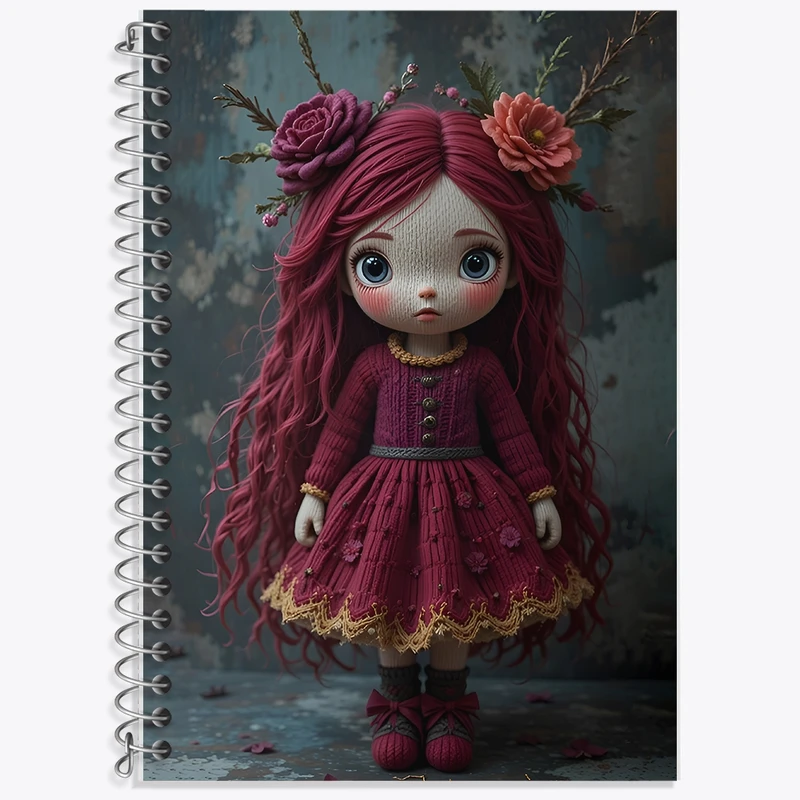 دفتر لغت 50 برگ خندالو طرح دخترانه کد F11701