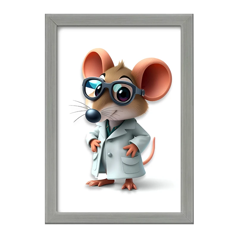 تابلو خندالو طرح موش دکتر کد F8028