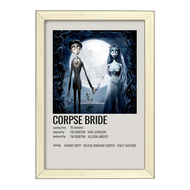 تابلو خندالو طرح عروس مردگان (Corpse Bride) کد F13364