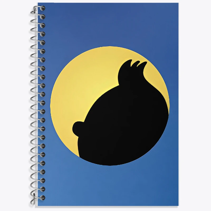 دفتر نت موسیقی 50 برگ خندالو طرح تن تن (Tintin) کد F10332