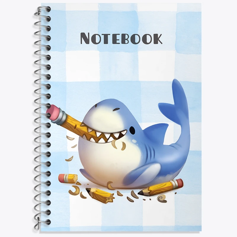 دفتر لغت 50 برگ خندالو طرح کوسه بانمک کد N6566