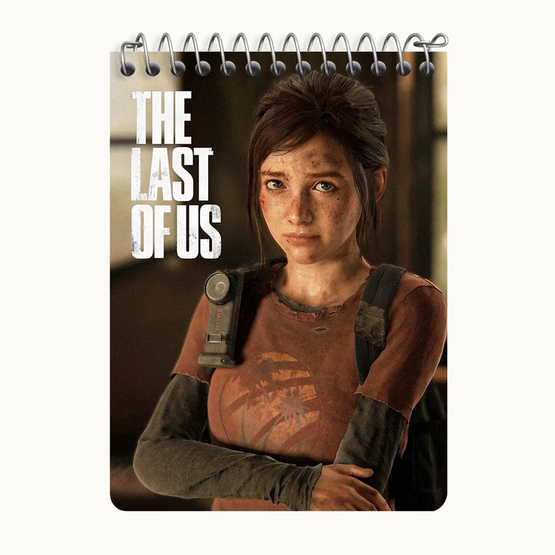 دفتر یادداشت 50 برگ خندالو طرح (The Last Of Us) آخرین بازمانده از ما کد N9332