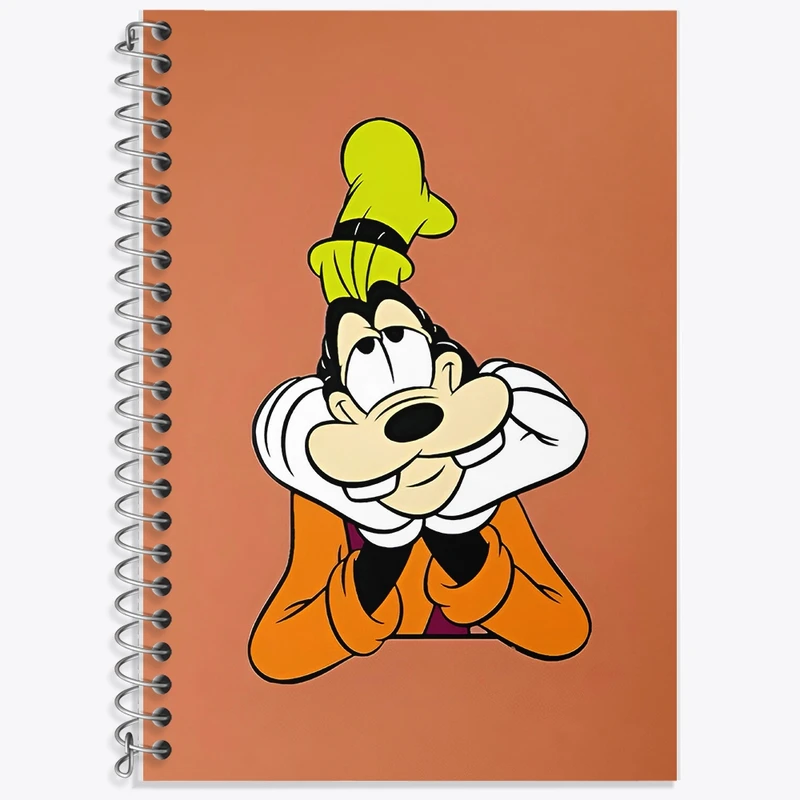 دفتر لغت 50 برگ خندالو طرح گوفی (Goofy) کد F8612