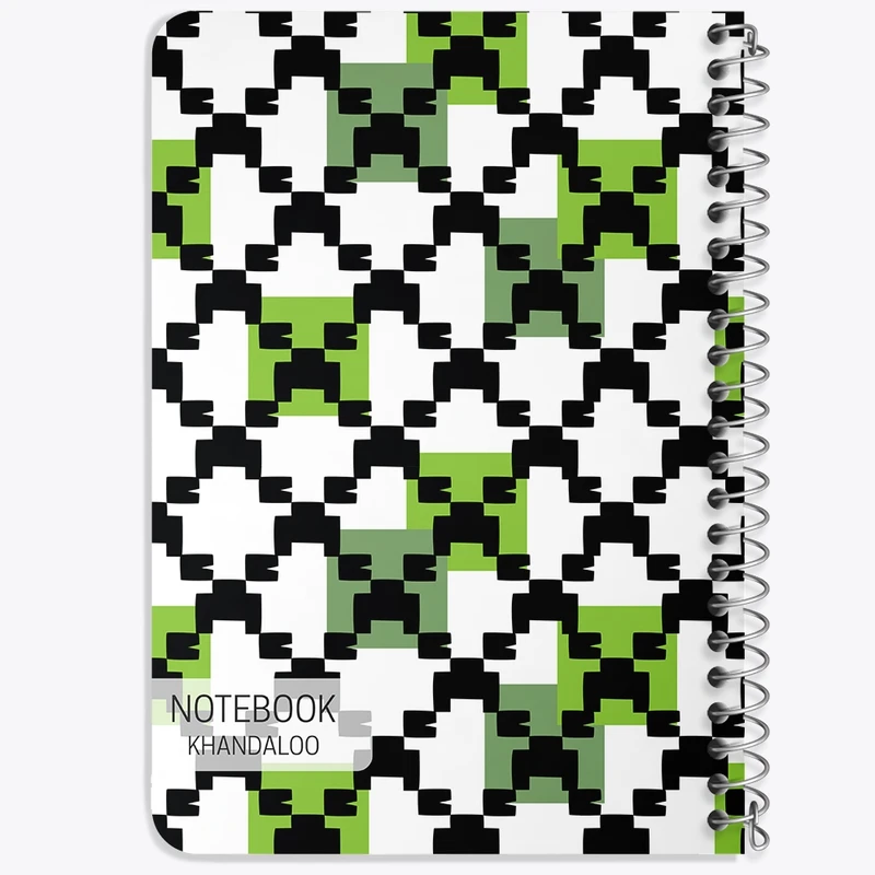دفتر یادداشت 50 برگ خندالو طرح ماینکرافت (Minecraft) کد N542
