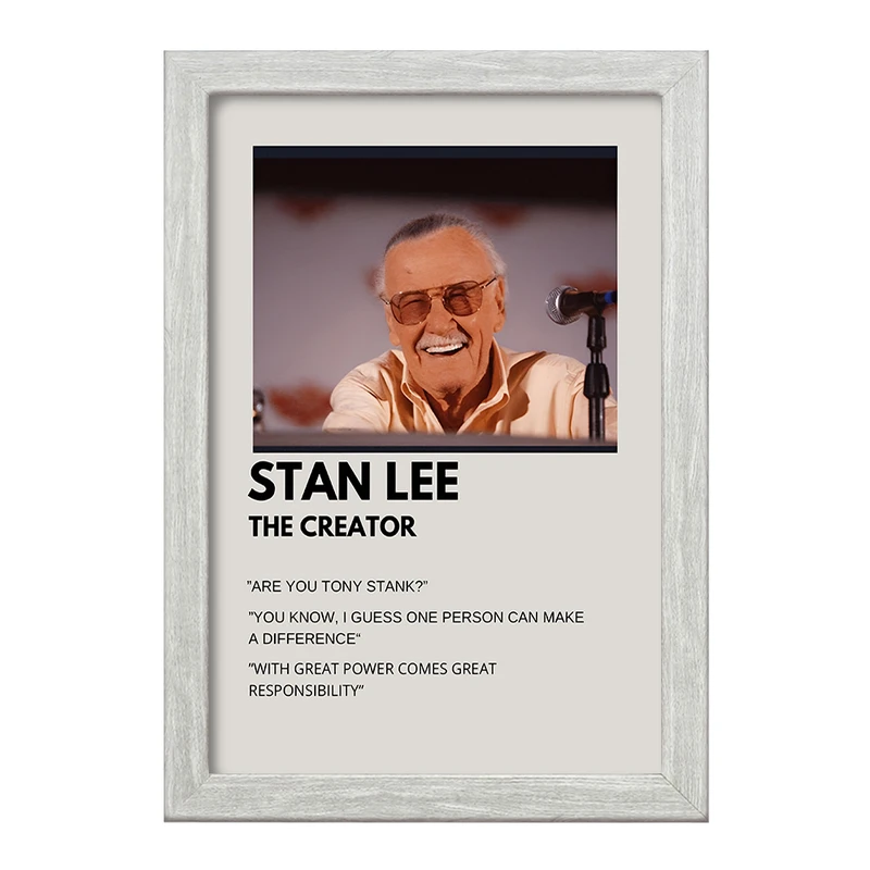 تابلو خندالو طرح استن لی (Stan Lee) کد F13160