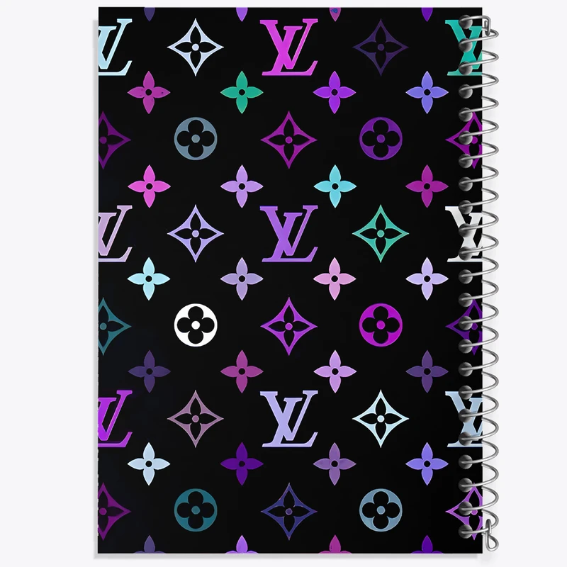 دفتر مشق 100 برگ خندالو طرح لویی ویتون (Louis Vuitton) کد N7101