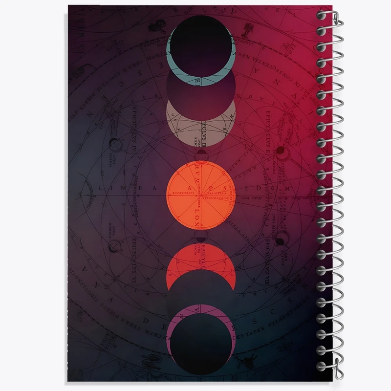 دفتر لیست خرید 50 برگ خندالو طرح تکامل ماه کد F4704