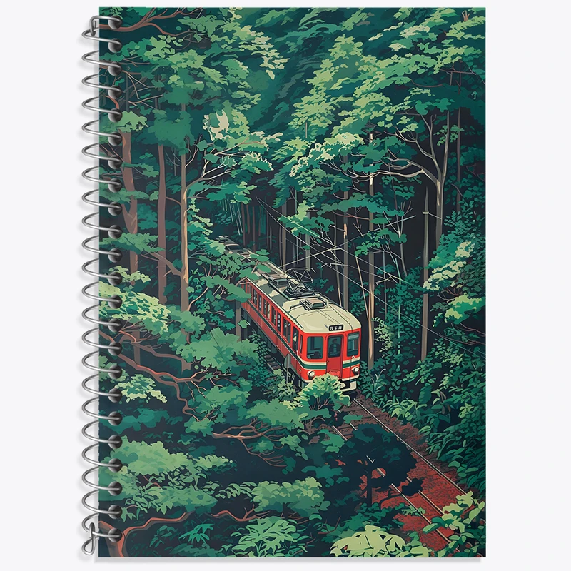 دفتر نت موسیقی 50 برگ خندالو طرح قطار کد F4113